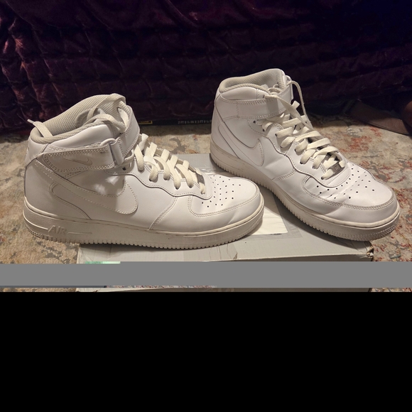 Nike Other - Nike Air Force 1 White High-Top Sneakers